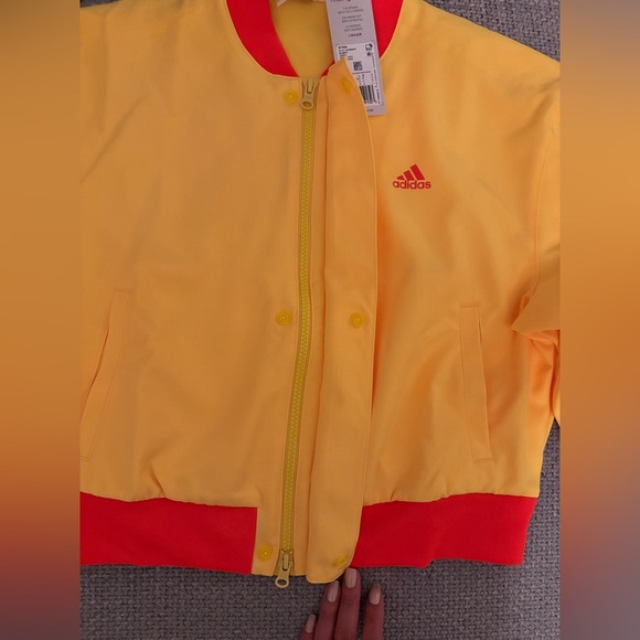 Adidas KC Bomber Jacket Women’s Size Small NWT - Picture 14 of 16
